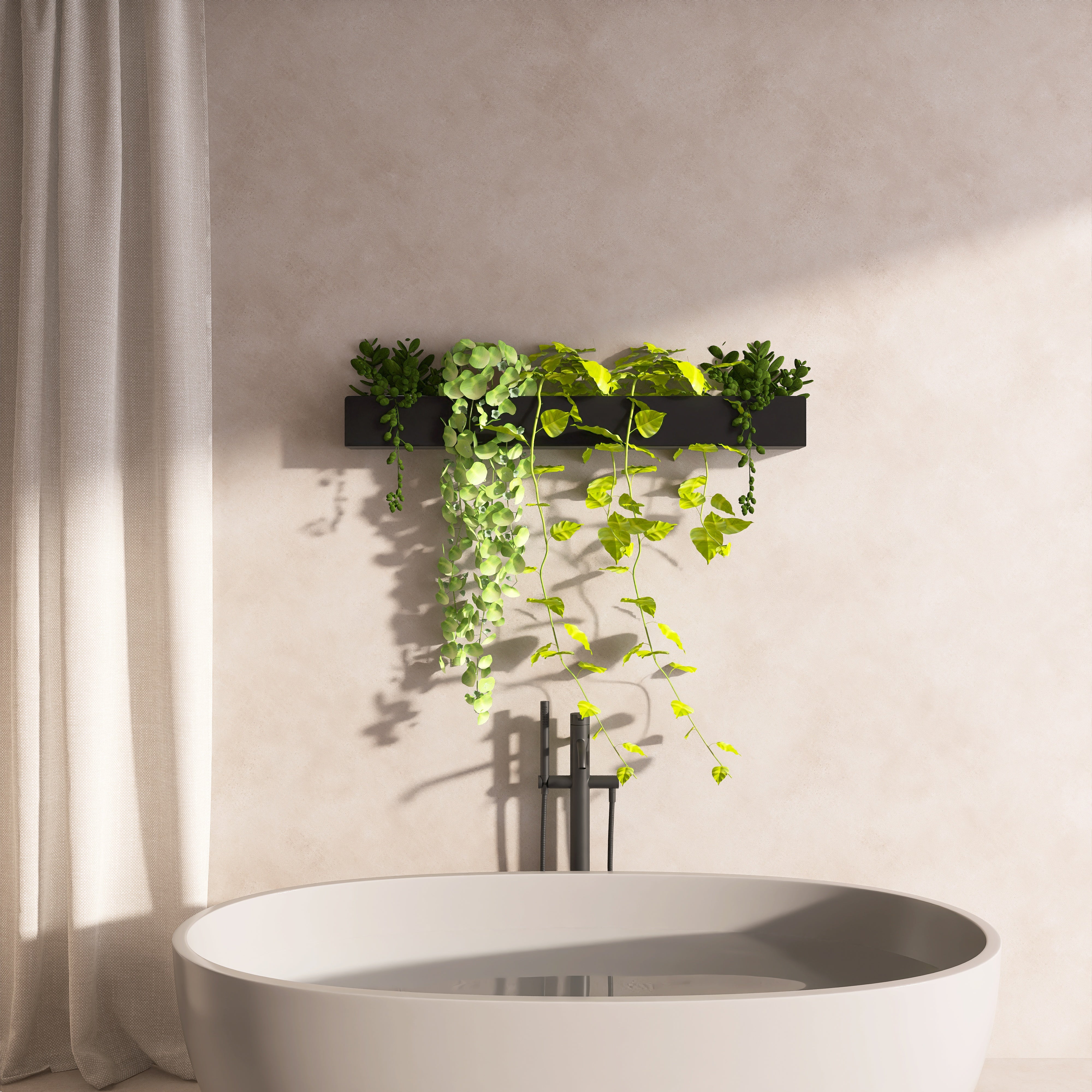 Etajera metalica Simplicity cu design minimalist suport modern pentru plante si obiecte decorative