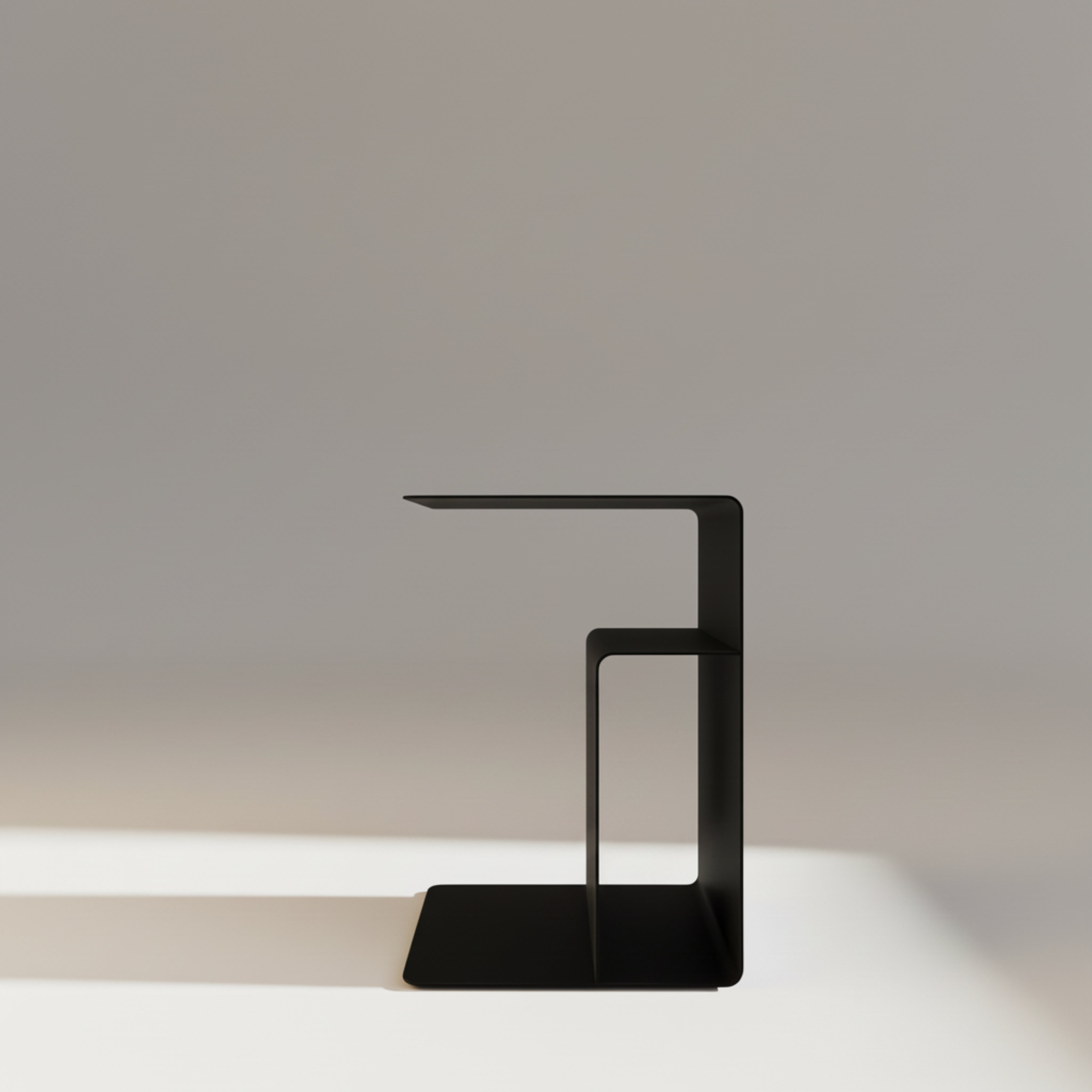 Măsuță BOOK în ambient contemporan, masă laterală versatilă pentru living sau dormitor