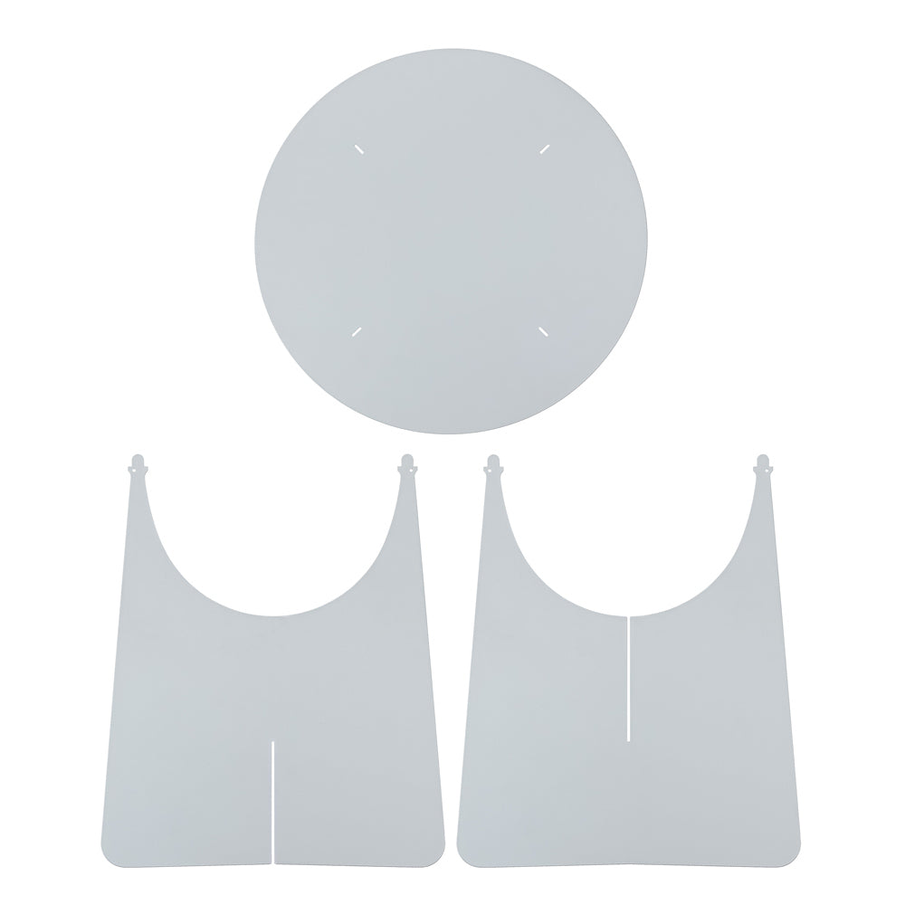 Masuta metalica FUNNY M – noptiera, masa auxiliara sau masa de cafea, demontabila, cu design minimalist, versatil si finisaj neutru potrivit oricarui decor.