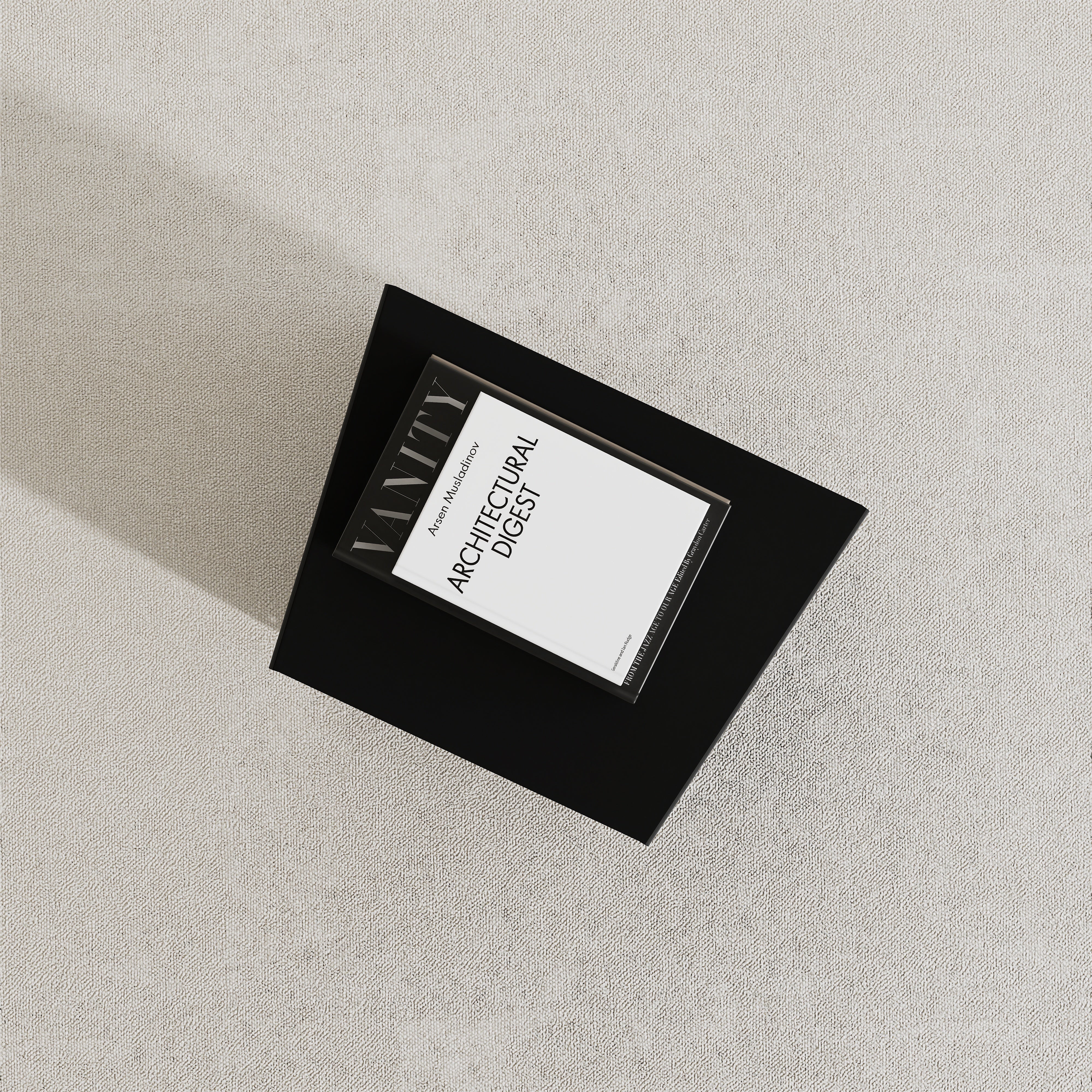 Masuta de cafea FORM minimalista cu design trapezoidal