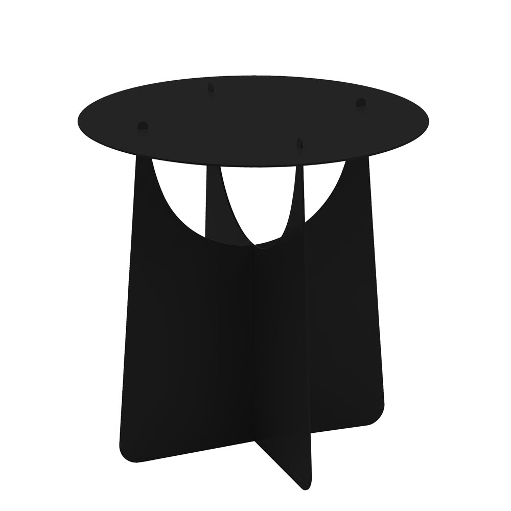 Masuta metalica FUNNY M – noptiera, masa auxiliara sau masa de cafea, cu design minimalist, versatil si finisaj neutru potrivit oricarui decor.