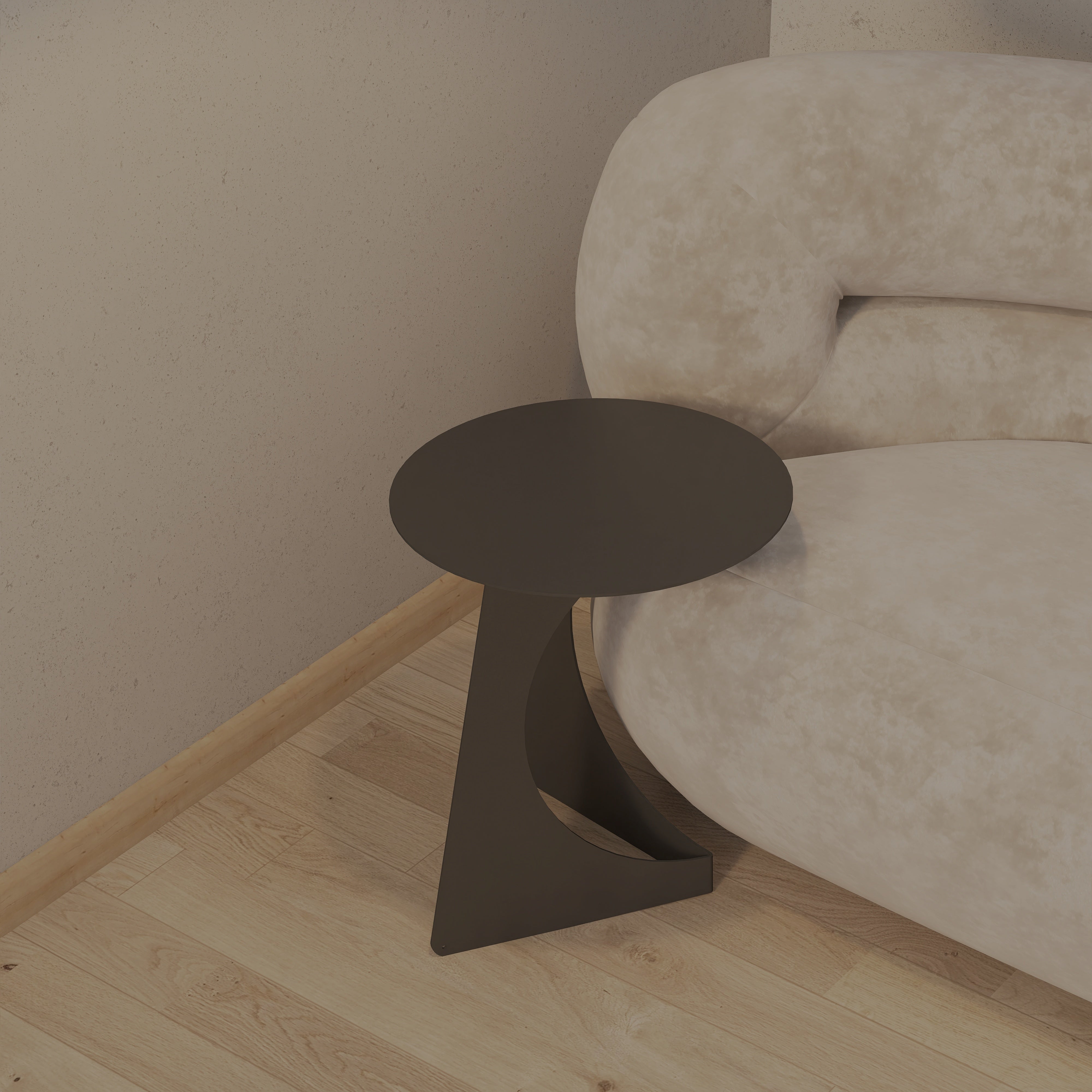 Masuta metalica LUNA - mono