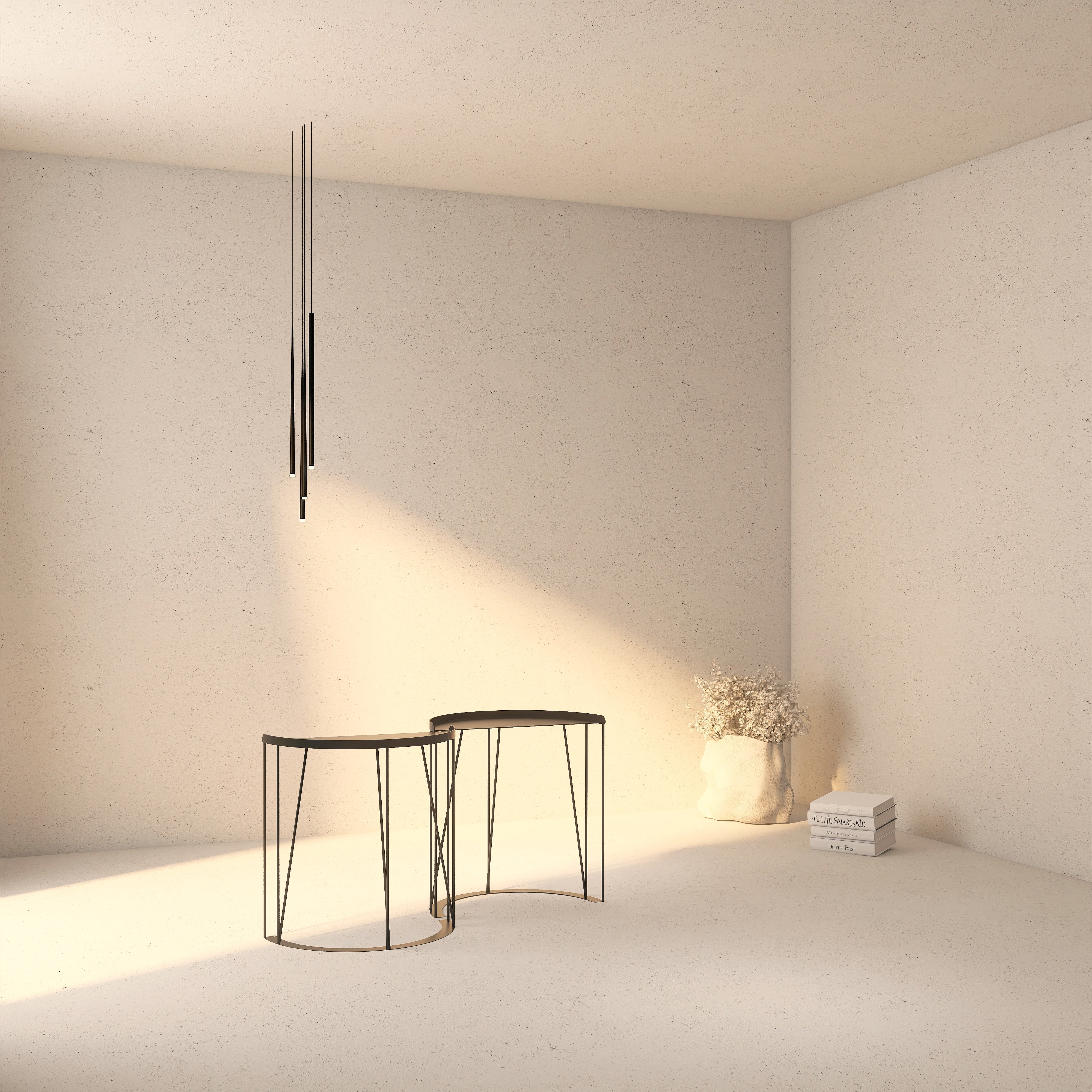 Masuta metalica ONE HALF - mono