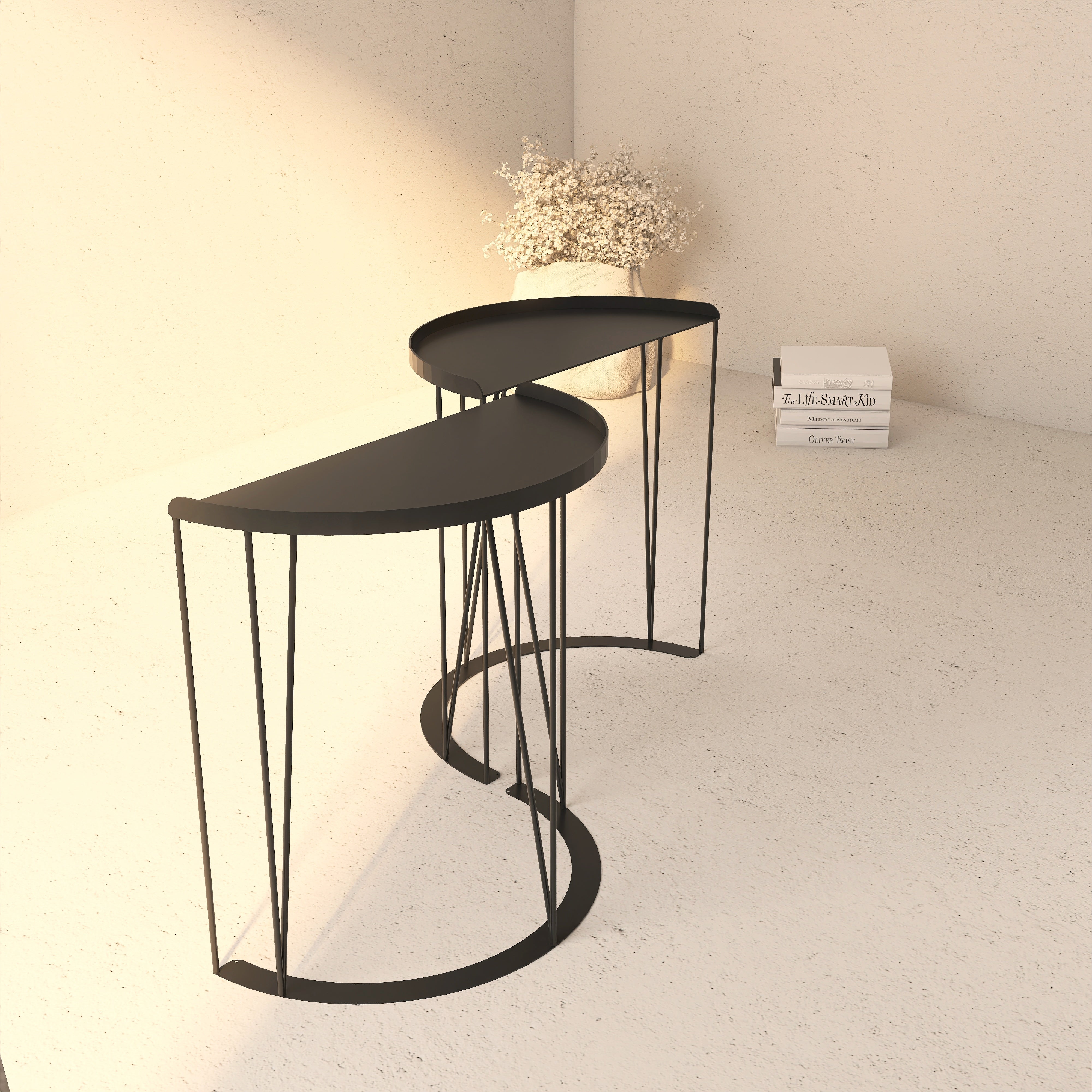 Masuta metalica ONE HALF - mono