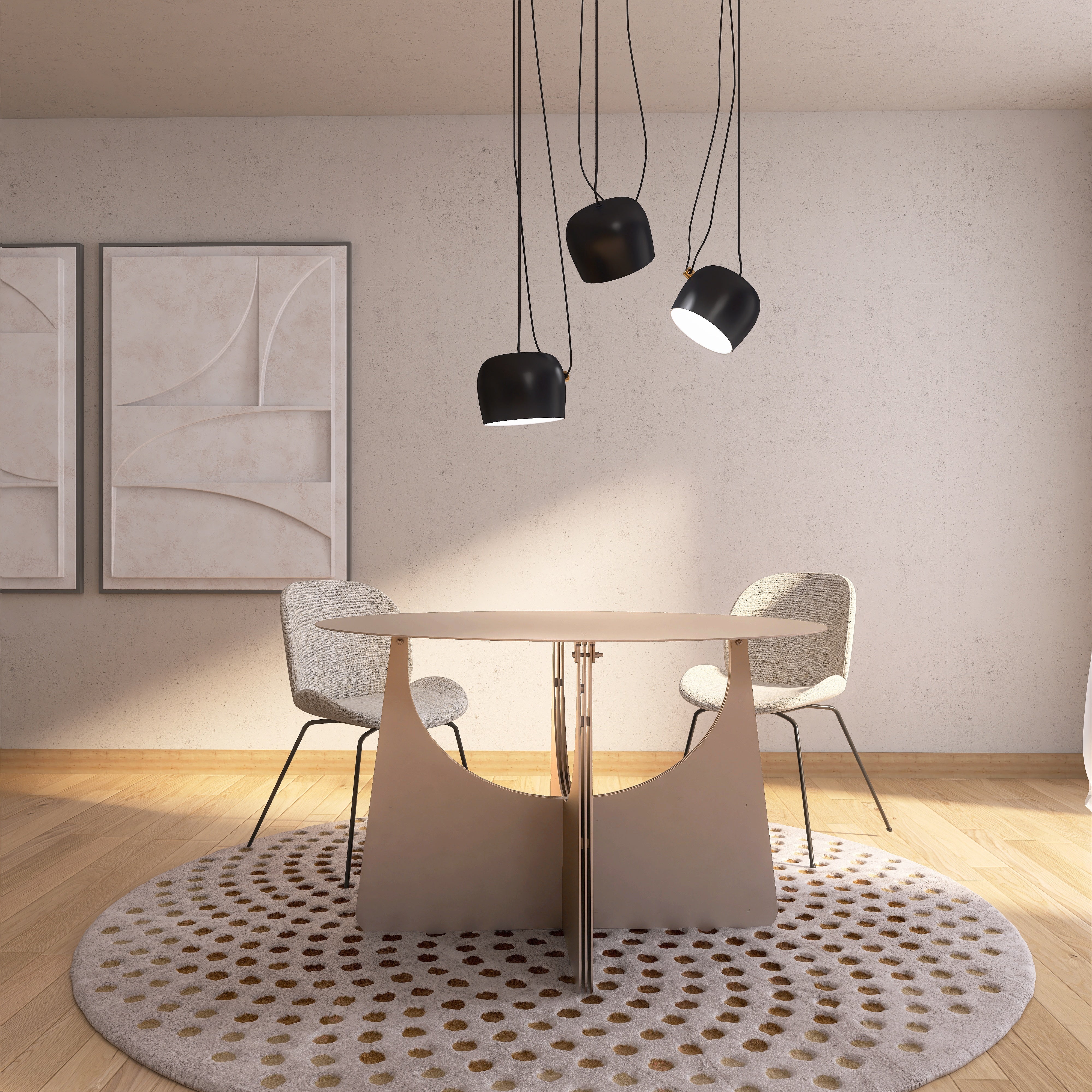 Mobilier dining modern și elegant, perfect pentru o cină de neuitat, cu design sofisticat și funcționalitate remarcabilă.