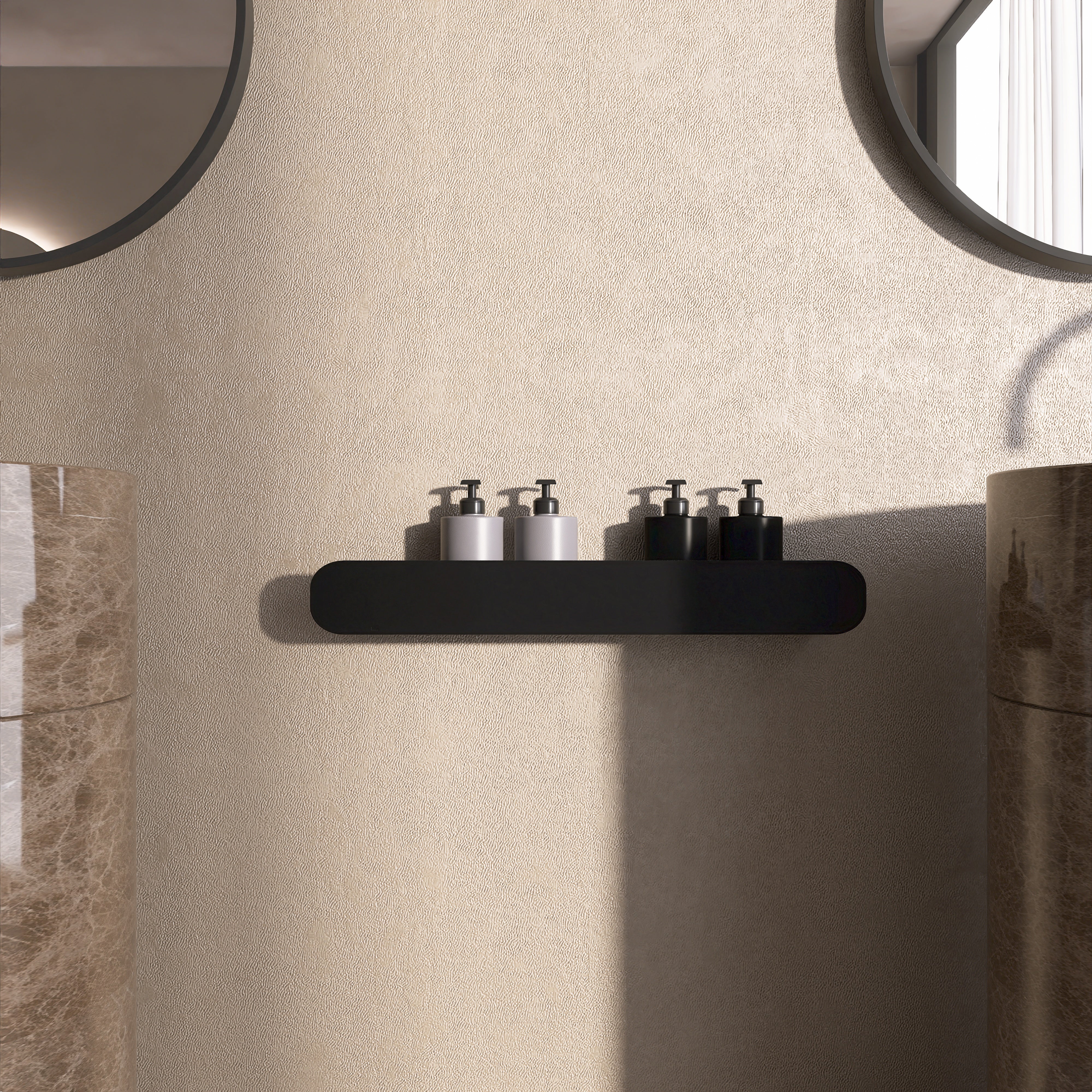 HIDE 1 metal shelf