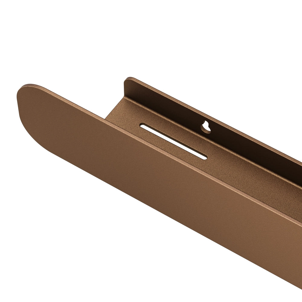 Polita metalica de baie HIDE 3 – raft elegant si rezistent din aluminiu, ideal ca etajera si suport pentru produse de igiena, design modern, minimalist.