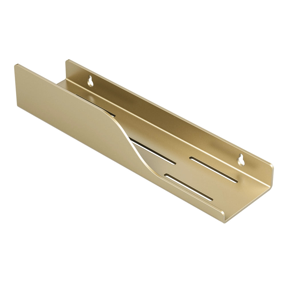 Polita metalica de baie WAVE 1 – raft elegant din aluminiu, ideal ca etajera moderna si suport pentru produse de igiena, potrivit pentru o baie organizata si minimalista.