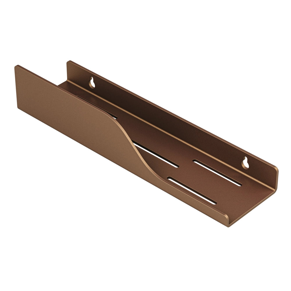 Polita metalica de baie WAVE 1 – raft elegant din aluminiu, ideal ca etajera moderna si suport pentru produse de igiena, potrivit pentru o baie organizata si minimalista.