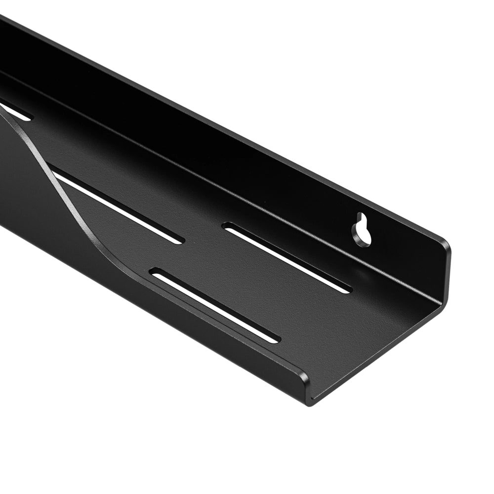 Polita metalica de baie WAVE 1 – raft elegant din aluminiu, ideal ca etajera moderna si suport pentru produse de igiena, potrivit pentru o baie organizata si minimalista.
