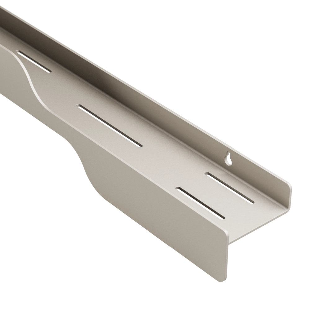 Polita metalica de baie WAVE 3 – etajera eleganta din aluminiu, ideala ca suport modern pentru produse de igiena, perfecta pentru organizarea eficienta si stilata a baii.