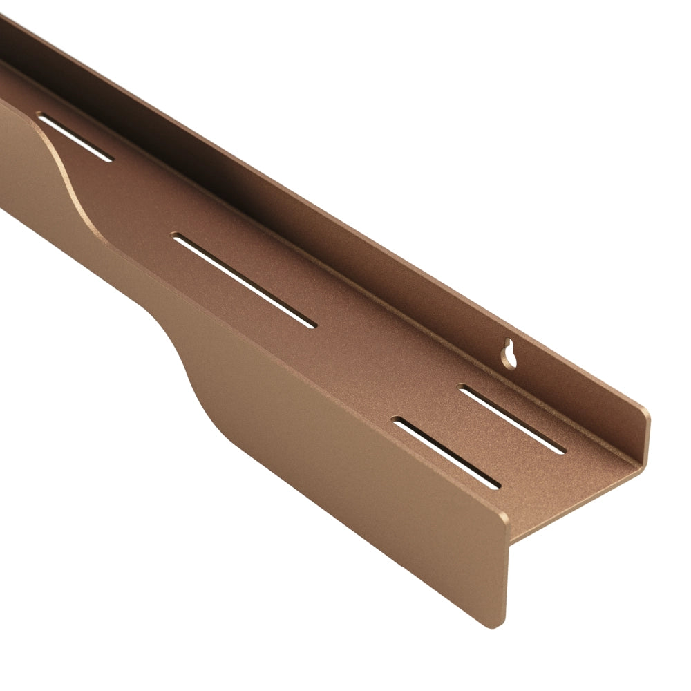 Polita metalica de baie WAVE 3 – etajera eleganta din aluminiu, ideala ca suport modern pentru produse de igiena, perfecta pentru organizarea eficienta si stilata a baii.