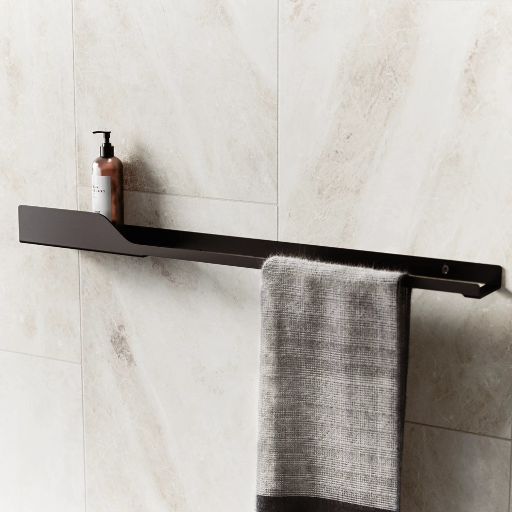 Polita metalica WAVE 4 - suport prosop baie