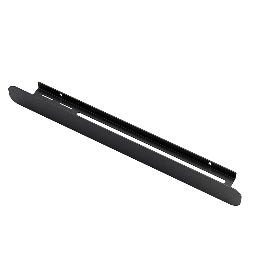 Polita metalica HIDE 4 – raft elegant din aluminiu, ideal ca etajera si suport pentru prosoape si produse de igiena, perfecta pentru o baie ordonata si moderna.