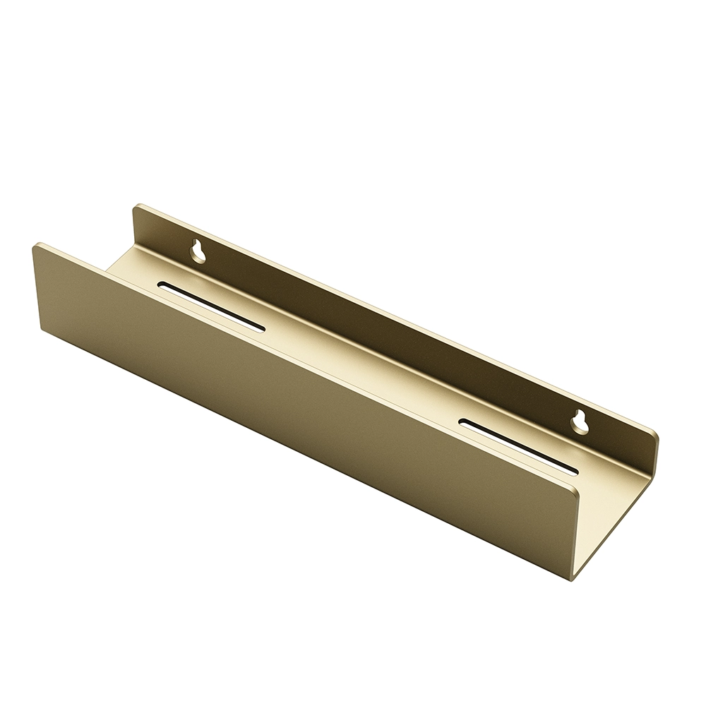 Polita metalica LINE 1 – design minimalist si liniar, perfecta pentru depozitarea produselor de ingrijire, ideala pentru orice baie compacta si practica.