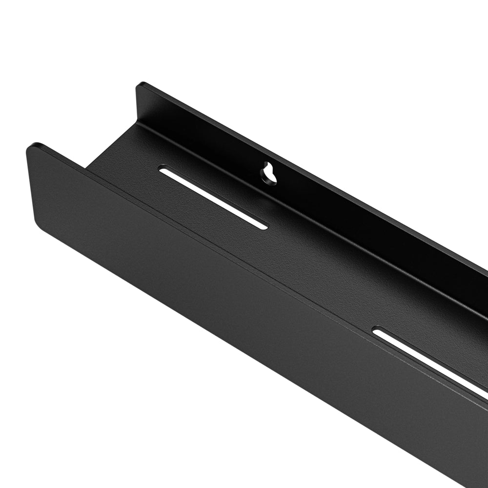 Polita metalica LINE 4 – raft elegant din aluminiu, ideal ca etajera si suport pentru prosoape si produse de igiena, perfecta pentru o baie ordonata si moderna.