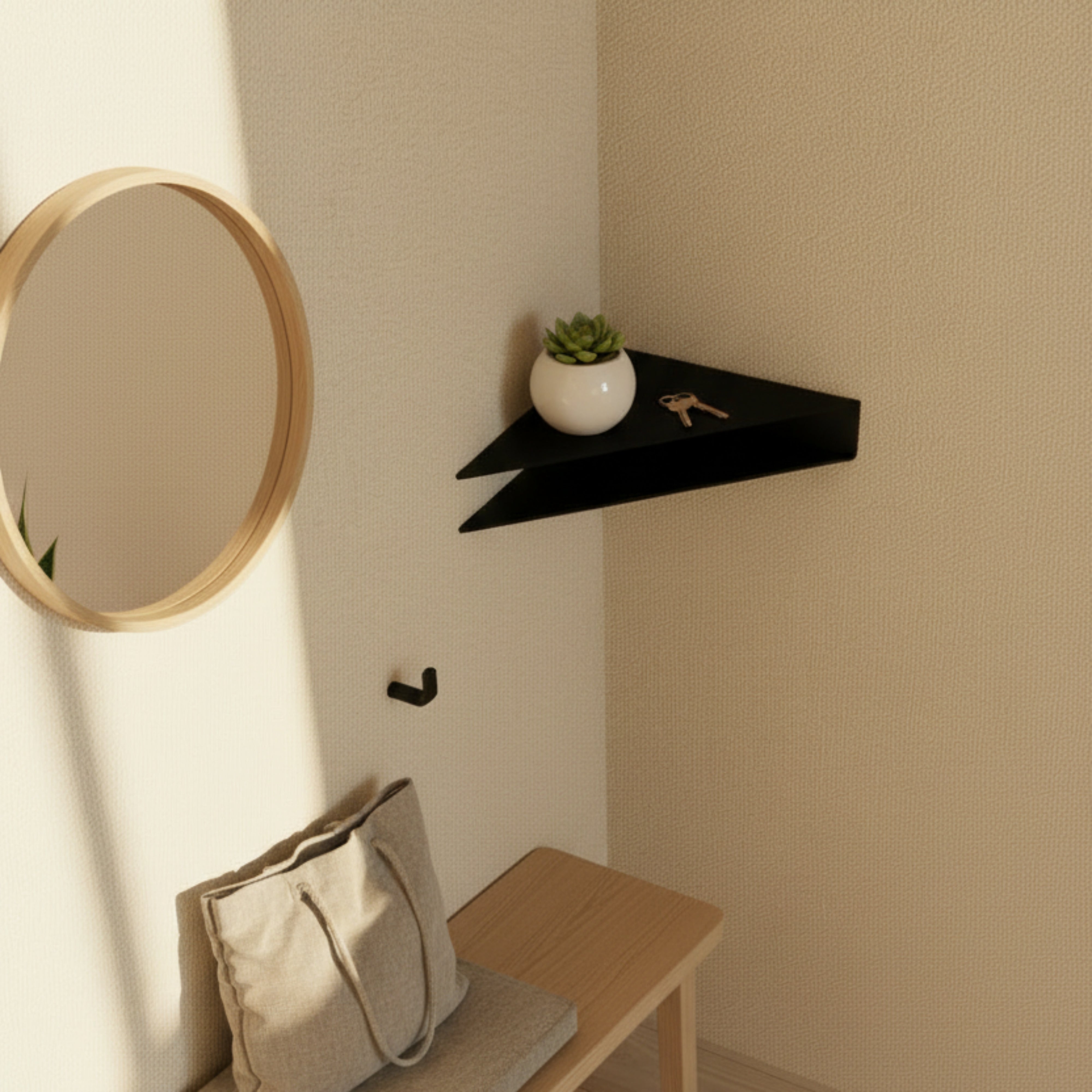 Poliță metalică POINT - optimizează spațiile restrânse