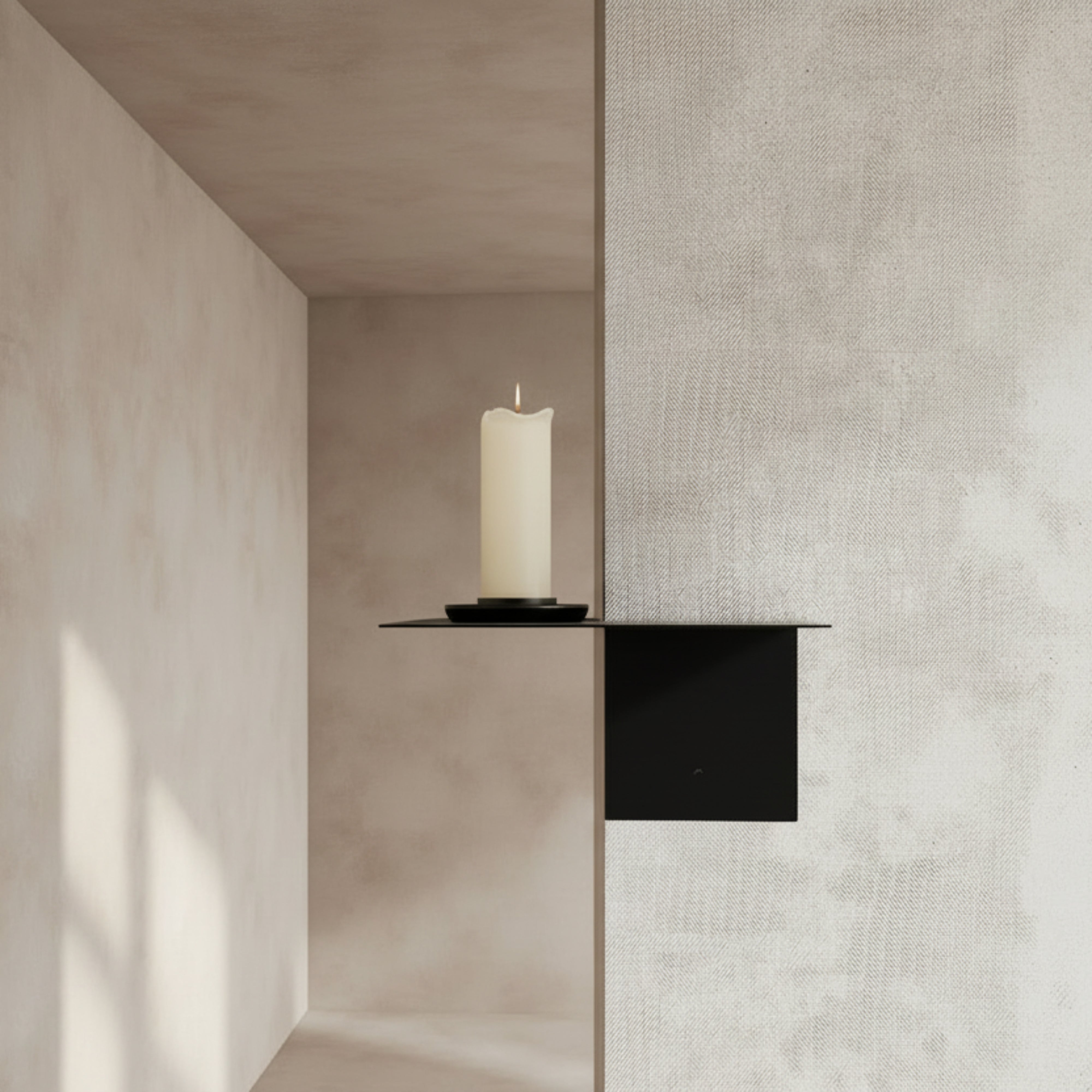 Poliță SQUARE - se integrează ușor în orice zonă a casei