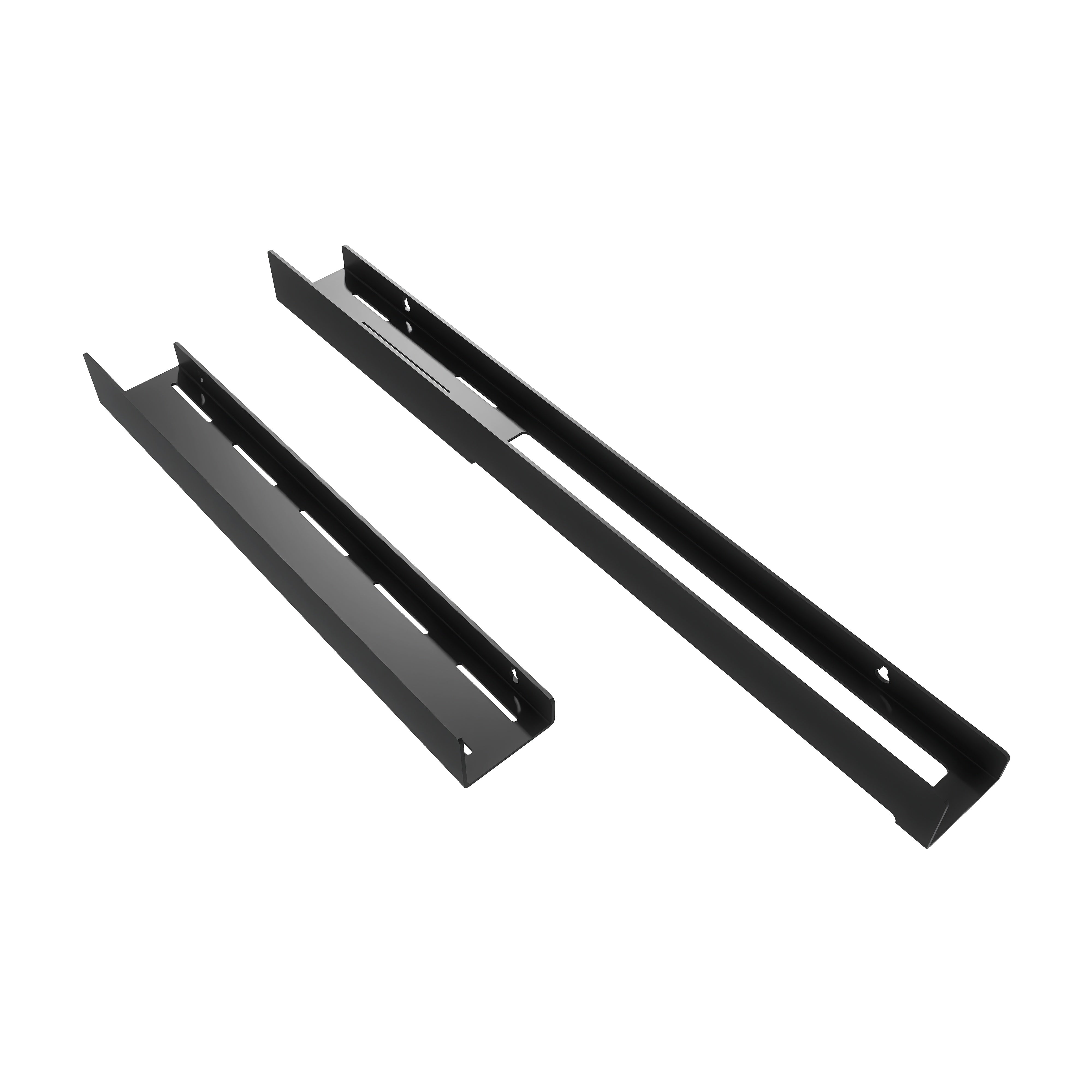 Poliţă de baie LINE 3 montată pe perete, vedere laterală