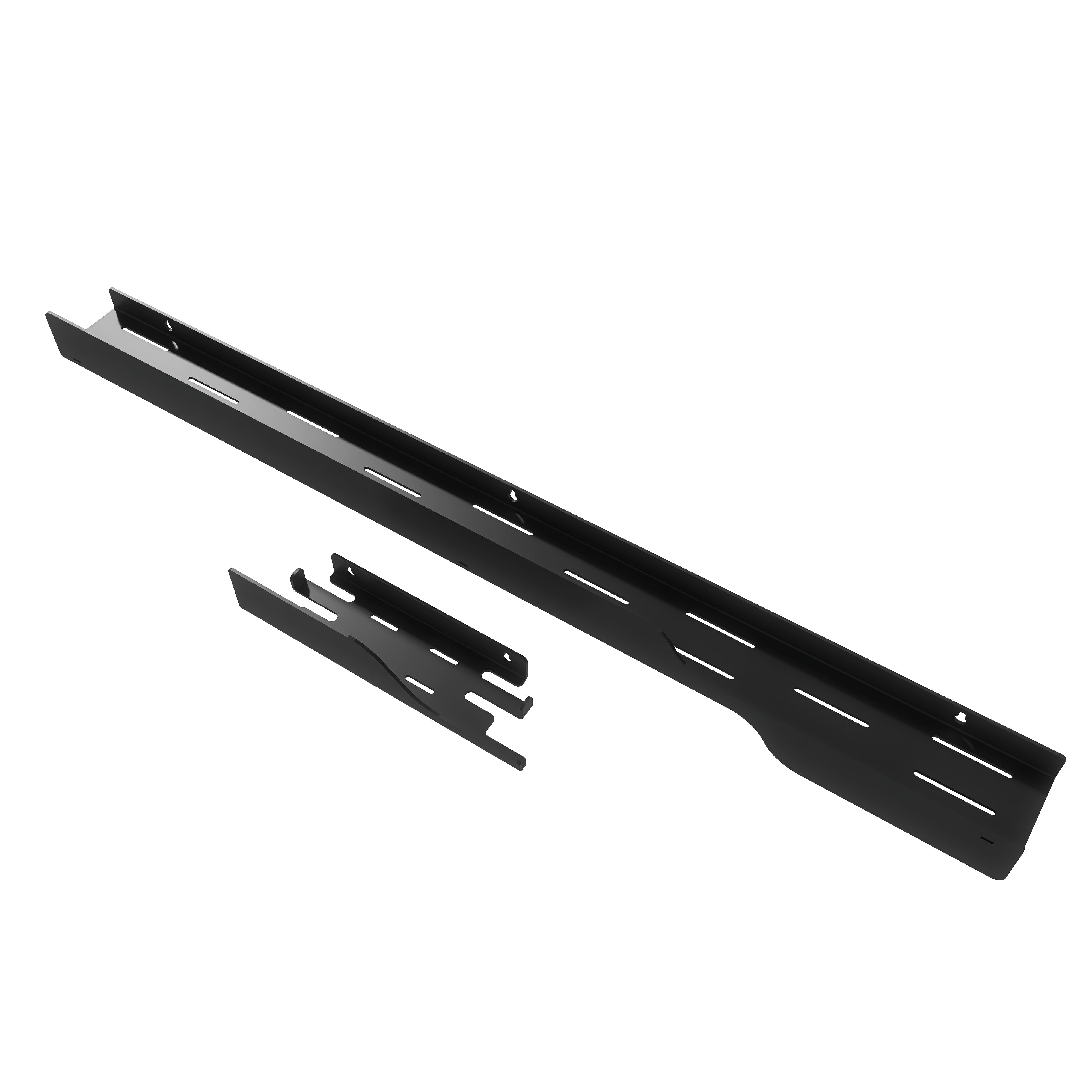 Polița de baie WAVE 5 30cm cu agățătoare laterale pentru prosop, design curbat