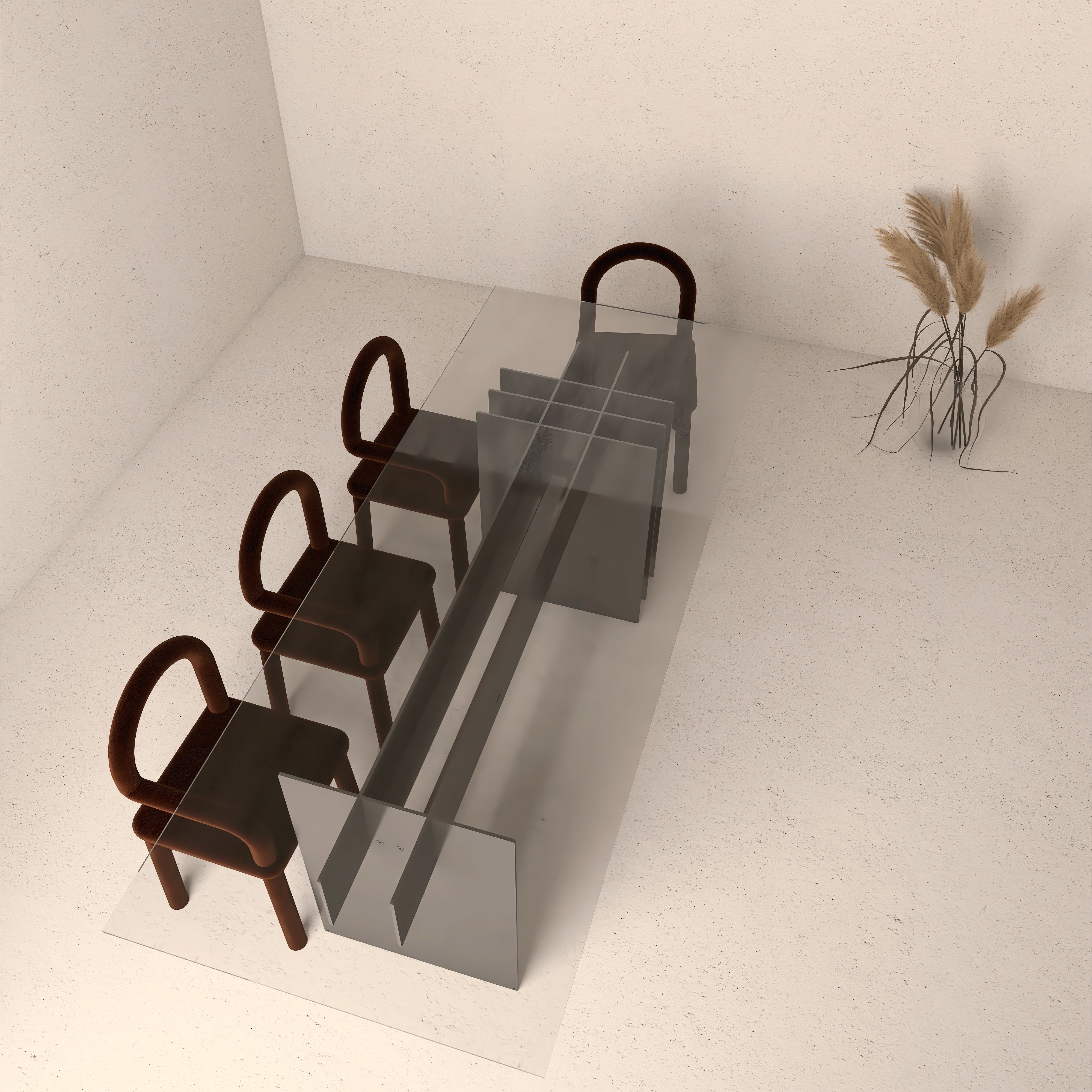Structura masa metalica RITHM cu design elegant