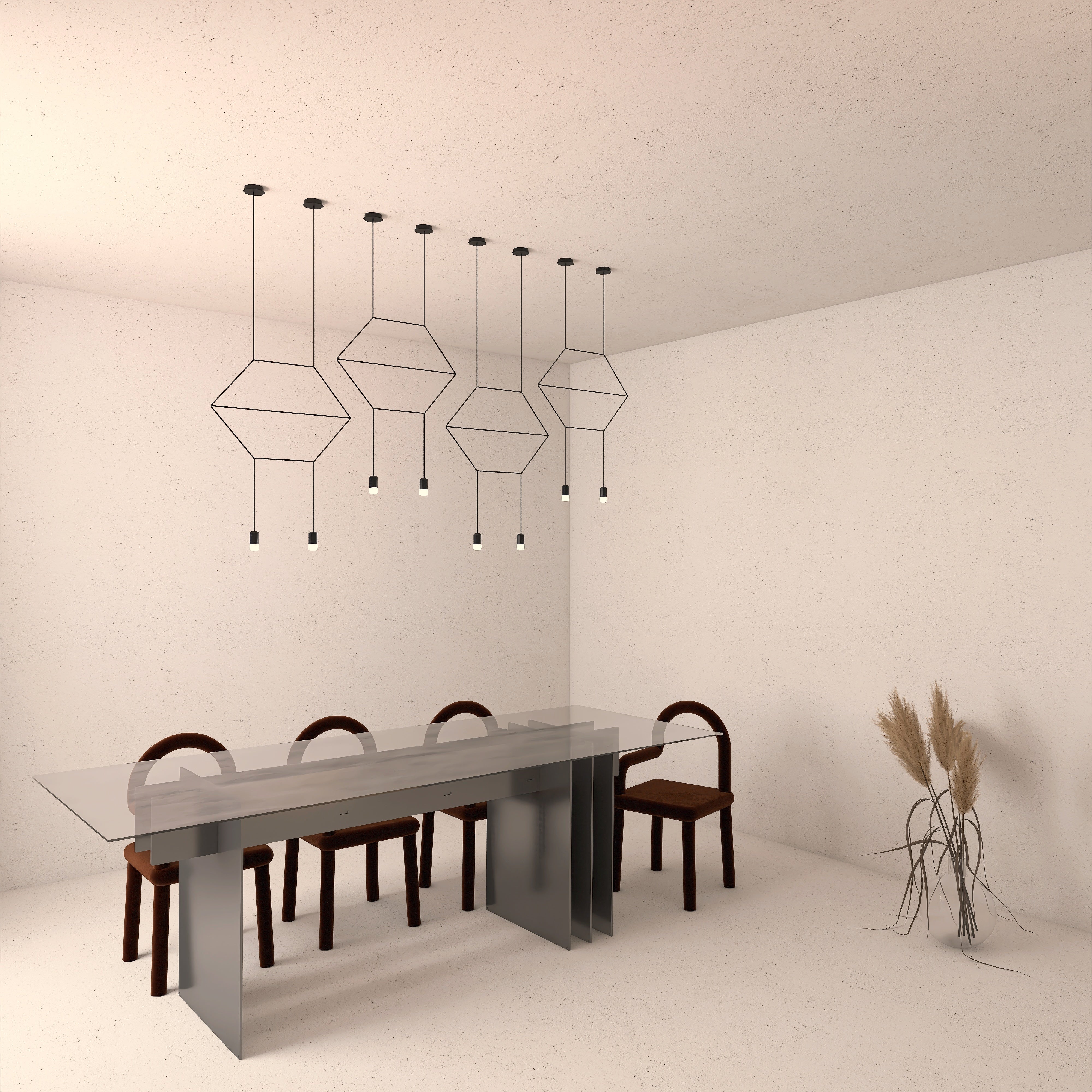 Structura masa metalica RITHM cu design elegant