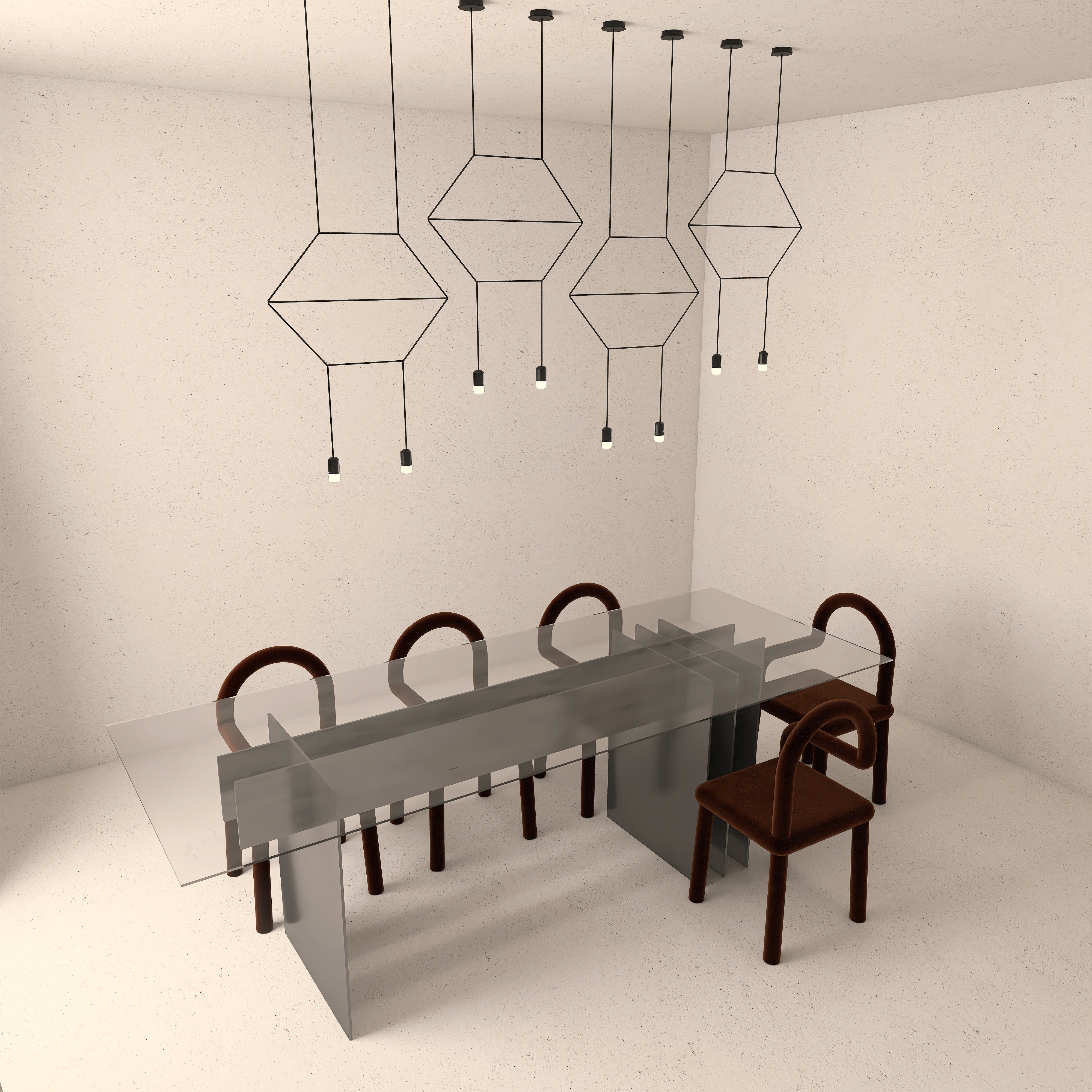 Structura masa metalica RITHM cu design elegant