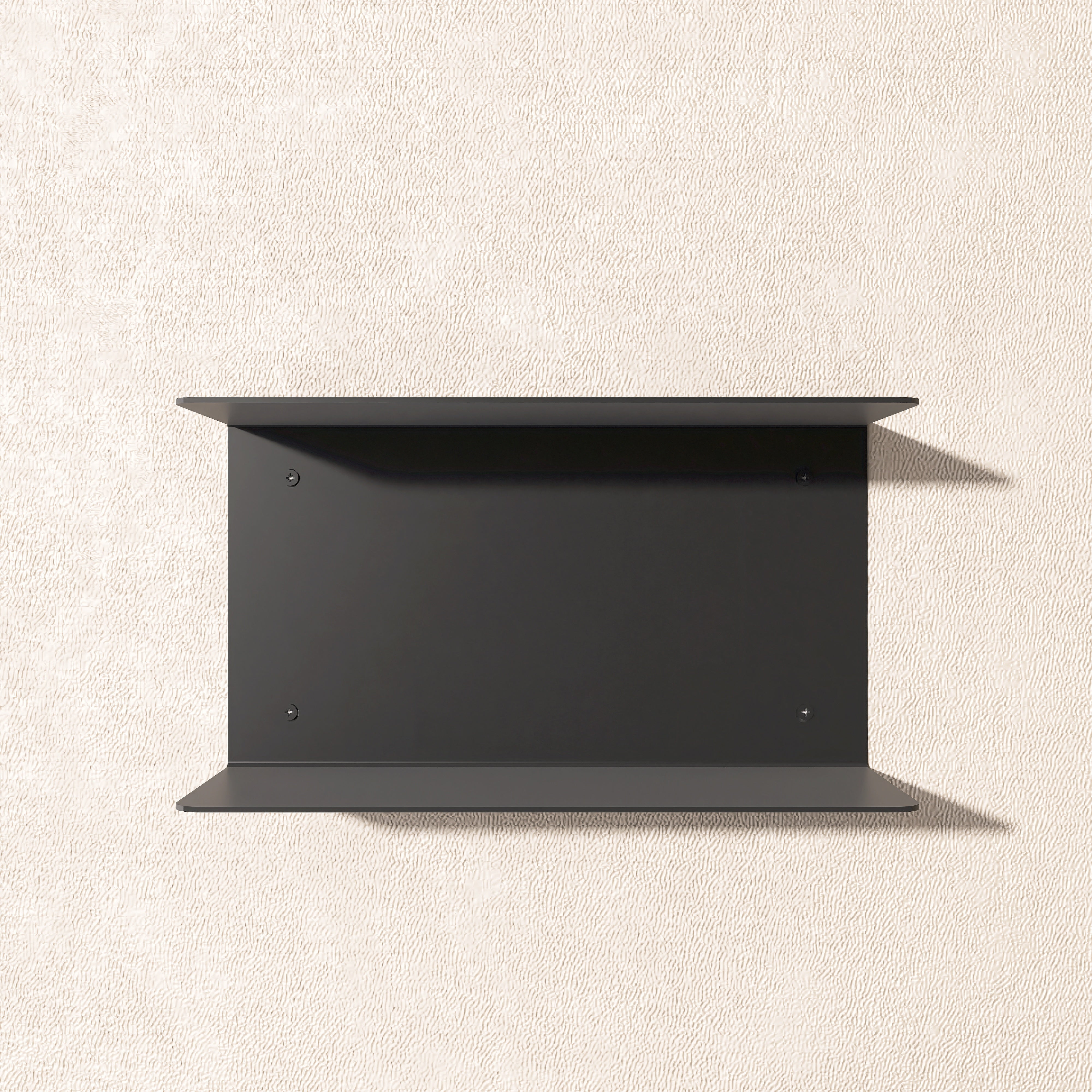 Etajera universala U-Shelf din aluminiu, design minimalist in forma de U, vopsita electrostatic, ideala pentru carti si obiecte decorative