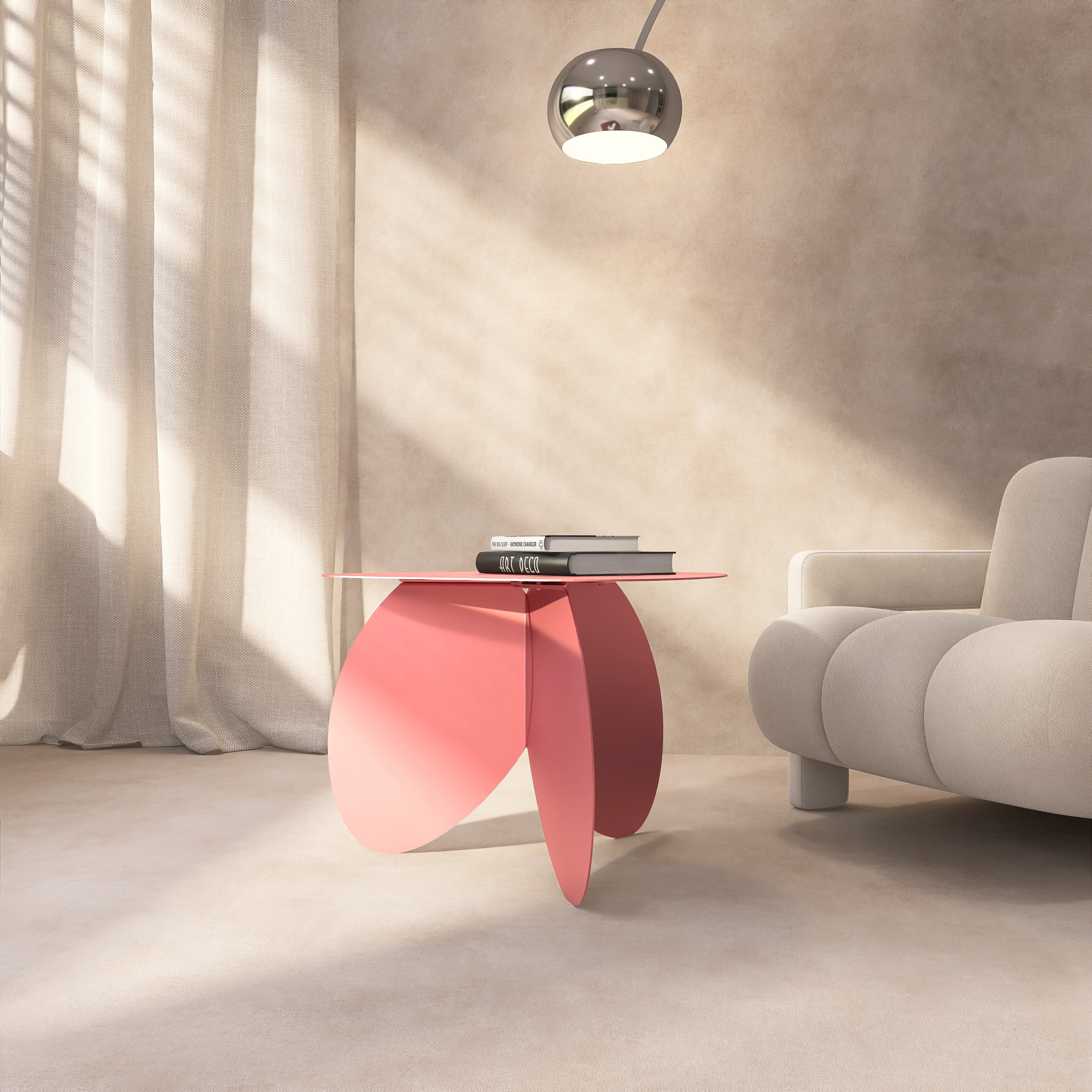 Măsuțe metalice pentru living cu design minimalist. Culori calde, funcționalitate extinsă și forme discrete care completează perfect orice interior modern.