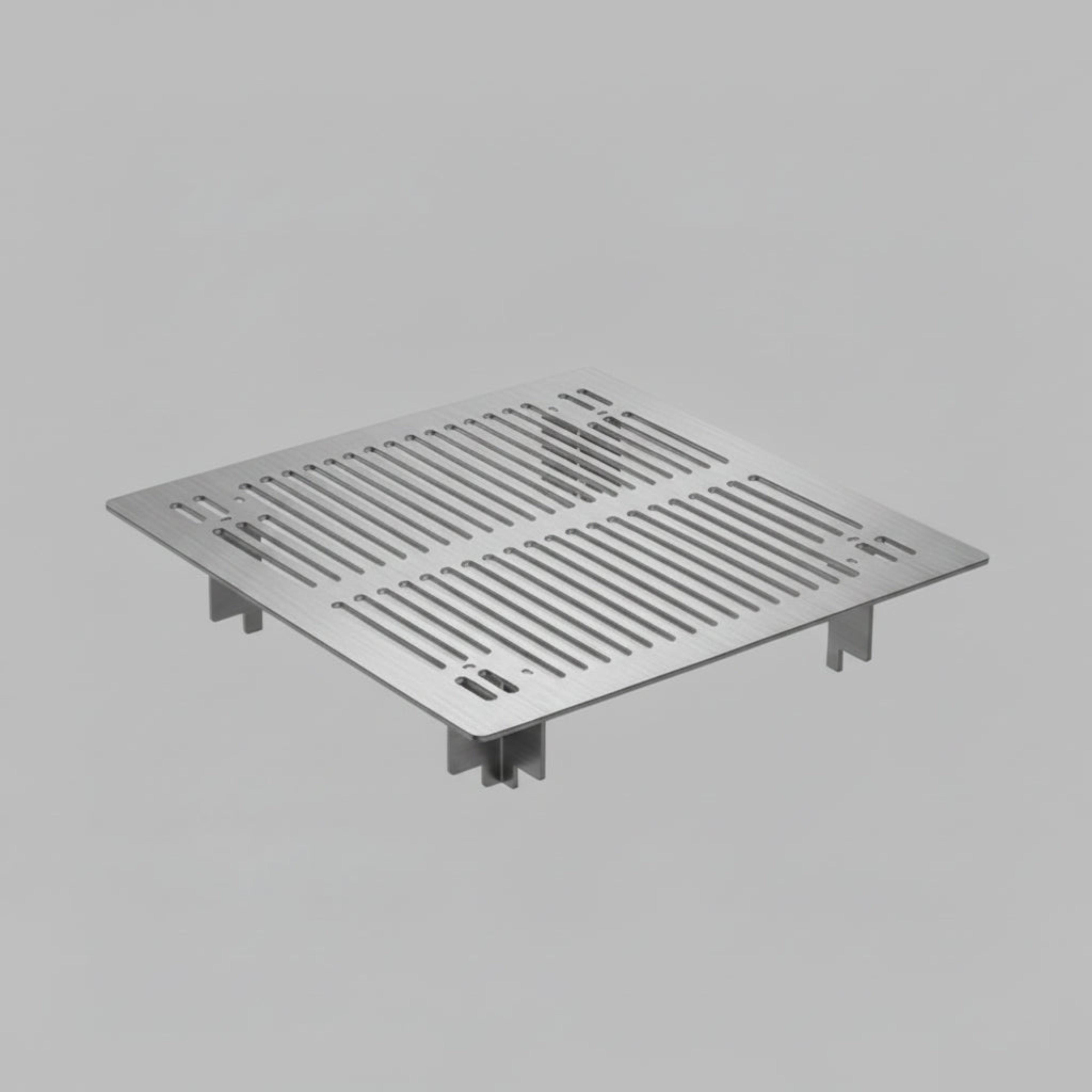  Grilă din inox pentru mici, accesoriu compatibil cu focarul Flame și grătarul Party, distribuție uniformă căldură