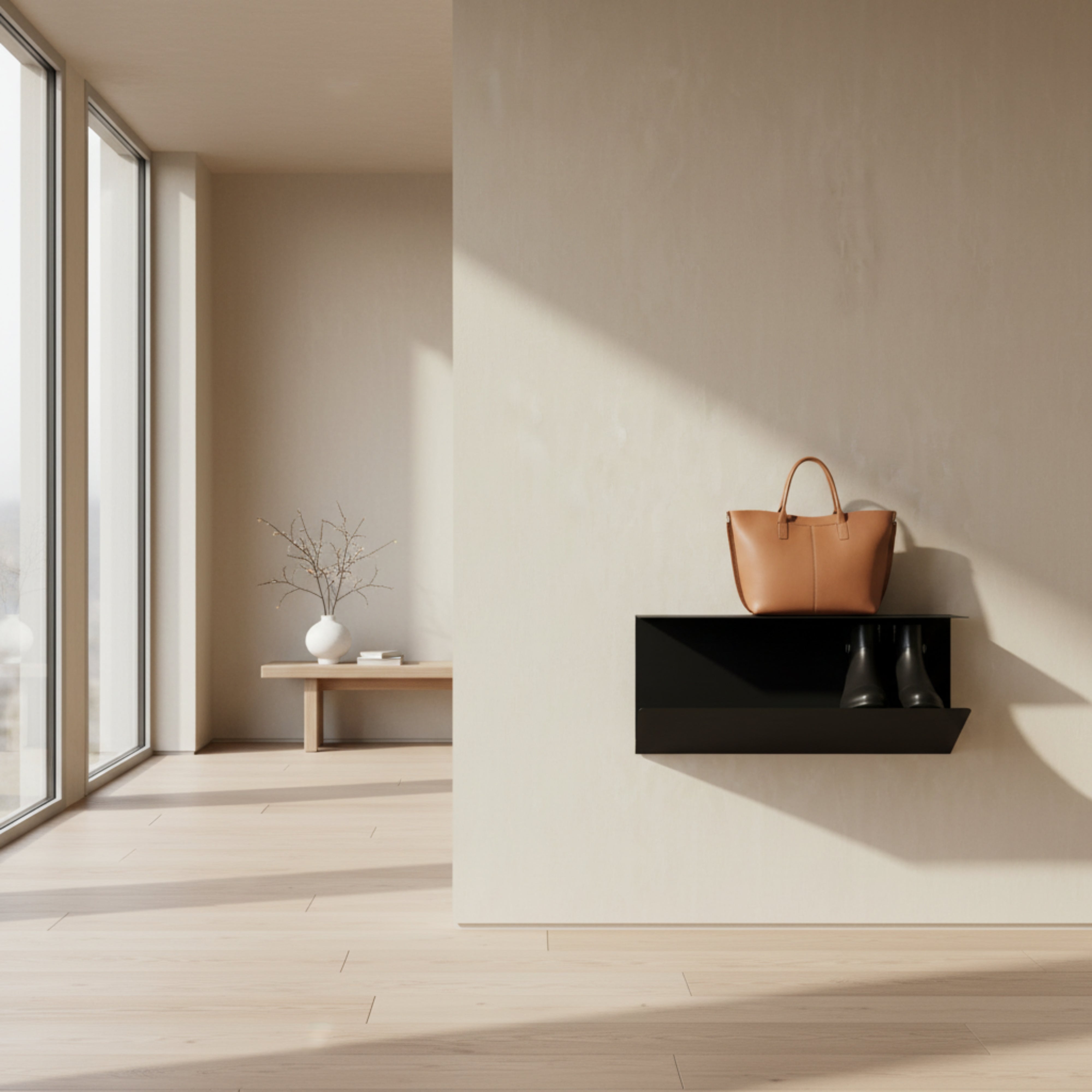 Pantofar Metalic STEP pentru Hol