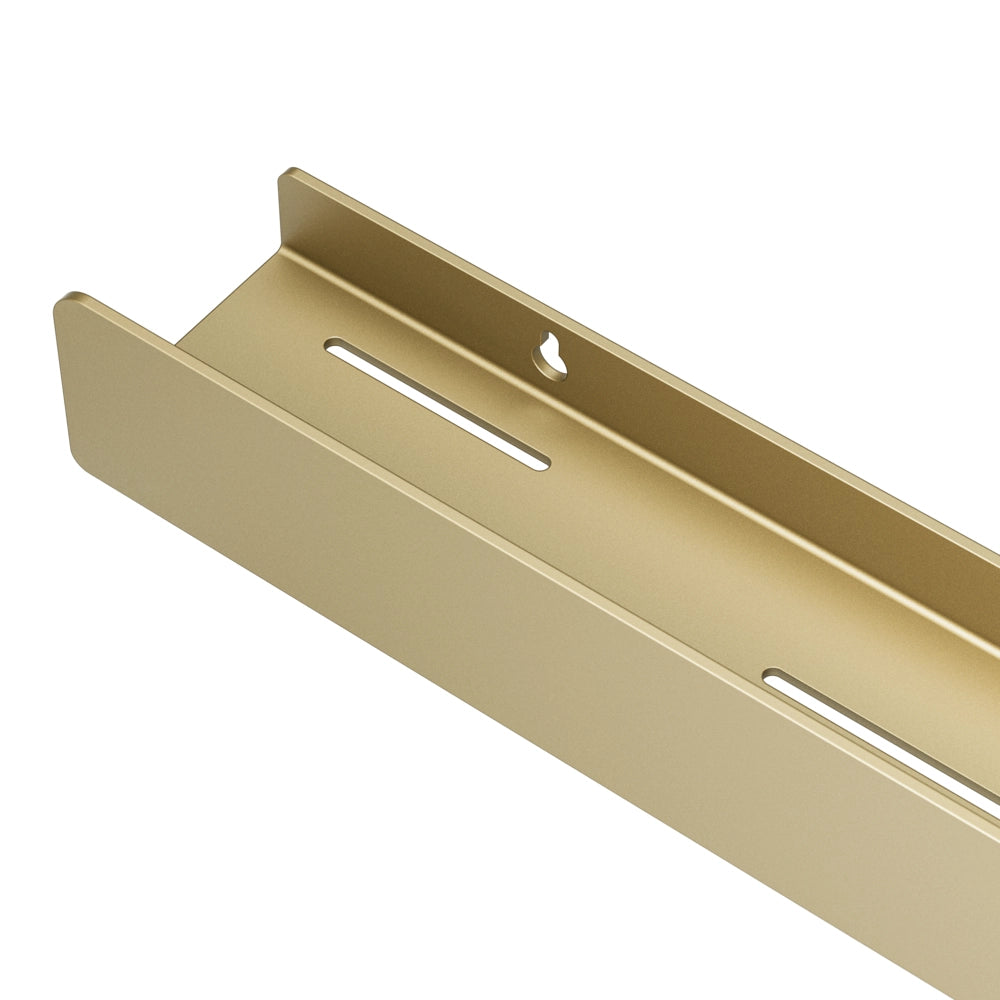 Polita de baie LINE 3 – raft metalic elegant din aluminiu, ideal ca etajera si suport pentru prosoape si produse de igiena, perfecta pentru o baie moderna, ordonata si functionala.