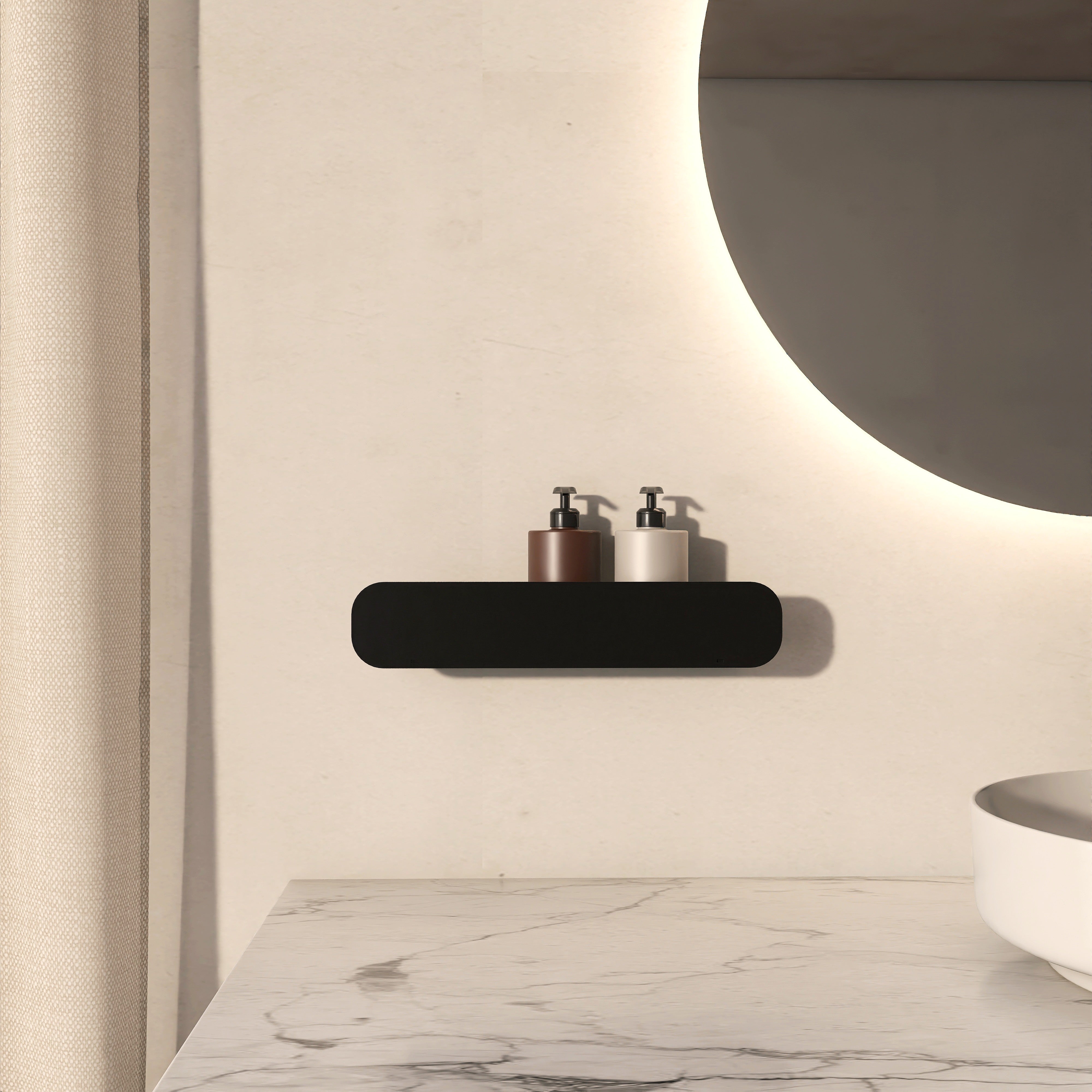HIDE 1 metal shelf